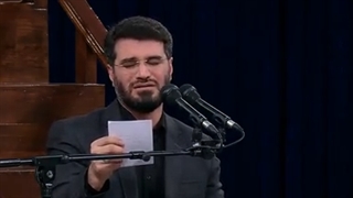 مداحی دکتر میثم مطیعی در شام شهادت حضرت زهرا (س) محضر رهبر انقلاب ۱۴۰۱/۱۰/۶