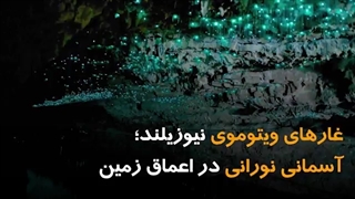 غارهای ویتوموی نیوزیلند؛ آسمانی نورانی در اعماق زمین