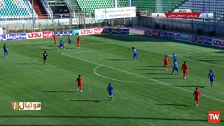 خلاصه بازی ون پارس اصفهان - استقلال ملاثانی