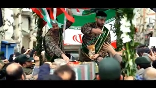 تشییع شهید گمنام هشت سال دفاع مقدس در شهرستان فومن استان گیلان