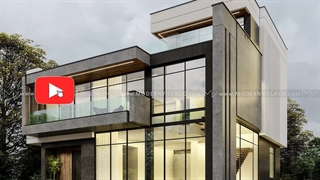 ویلا مدرن تریبلکس در شهرک زعفرانیه | شرکت مدرن ویلا