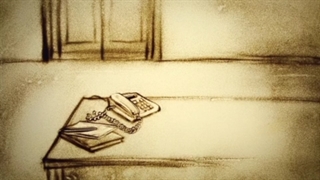 نقاشی با شن ورود حاج قاسم به اربیل عراق برای مبارزه با داعش