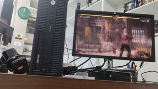 ای5 نسل 4 با گرافیک 2 گیگ DDR5 (کیس گیم اقتصادی) تست بازی مورتال کامبت 11 HPR430