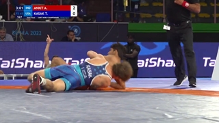 12 FS - 65 kg A ANKIT (IND) v T KASAK (USA)