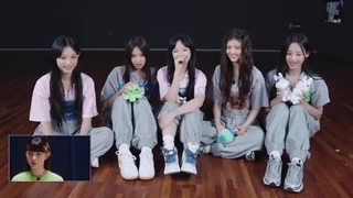 ریکشن newjeans به موزیک ویدیو خودشون به نام newjeans