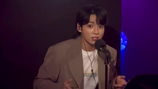 اجرای جانگکوک با آهنگ Seven در Live Lounge در چنل یوتیوب BBC Radio