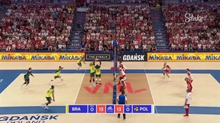 خلاصه بازی لهستان (۳) - (۰) برزیل، یک چهارم نهایی رقابتهای لیگ ملتهای والیبال ۲۰۲۳