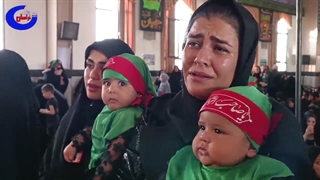 همایشی به یاد سرباز کوچک امام حسین(ع) در شهرستان خوسف 1