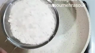 طرز تهیه حلوا شکلاتی با معصومه رسولی