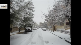 الثلج فی حلب - نوستالجیا Syria, Aleppo