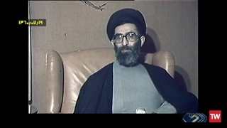 حضور رهبر انقلاب در میان سیل زدگان ایرانشهر