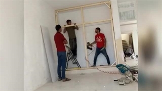 آموزش نصب کمد دیواری چوبی