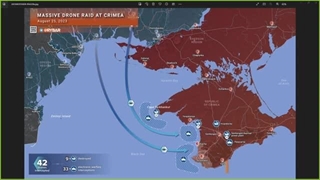 14020604: بروزرسانی جنگ اوکراین: حملات وسیع با پهپادهای ارزان  به کریمه