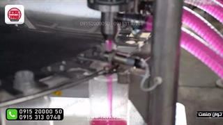 دستگاه پرکن مایع ظرفشویی توان صنعت | 09152000050