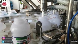 دستگاه پرکن چسب چوب تمام اتوماتیک توان صنعت | 09152000050