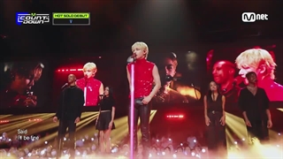 اجرای تهیونگ ( BTS) در M countdown♡♡ ( آهنگ Love me again)