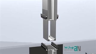 فیلم آموزشی اجرای نمای کرتین وال