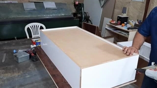 آموزش کمد کشودار ام دی اف ساختن چهارچوب ام دی اف