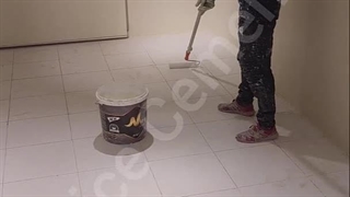 اجرای میکروسمنت کف قبل و بعد