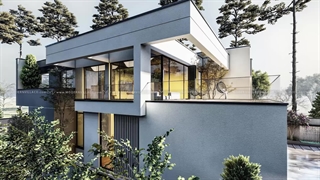 ویلای تریپلکس مدرن در شهریار | شرکت مدرن ویلا