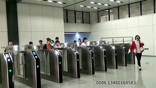 Airport & custom inspection security turnstile gate doors from RS Security Co., Ltd.