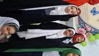 اجرای سرود دانش آموزان با حضور استاد رزیتا دغلاوی نژاد «برترین مجری کودک در حوزه بین الملل»