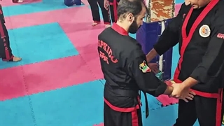 تمرین نمایندگان هاپکیدو gha در آکادمی مرکزی