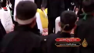 آئین عزاداری جالب نوجوانان در روستای طاهرآباد خراسان رضوی