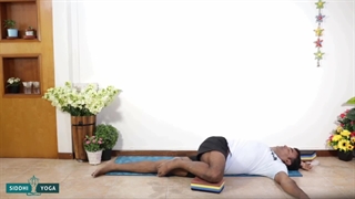 چرخش ستون فقرات خوابیده برای رفع یبوست