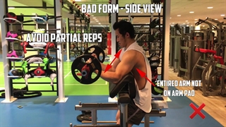 How To Do_ Preacher Curl, Good Form vs. Bad Form